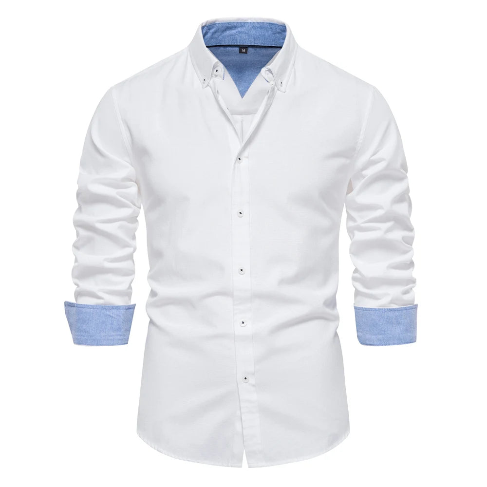 Men’s Cotton Blend Shirt Minha loja