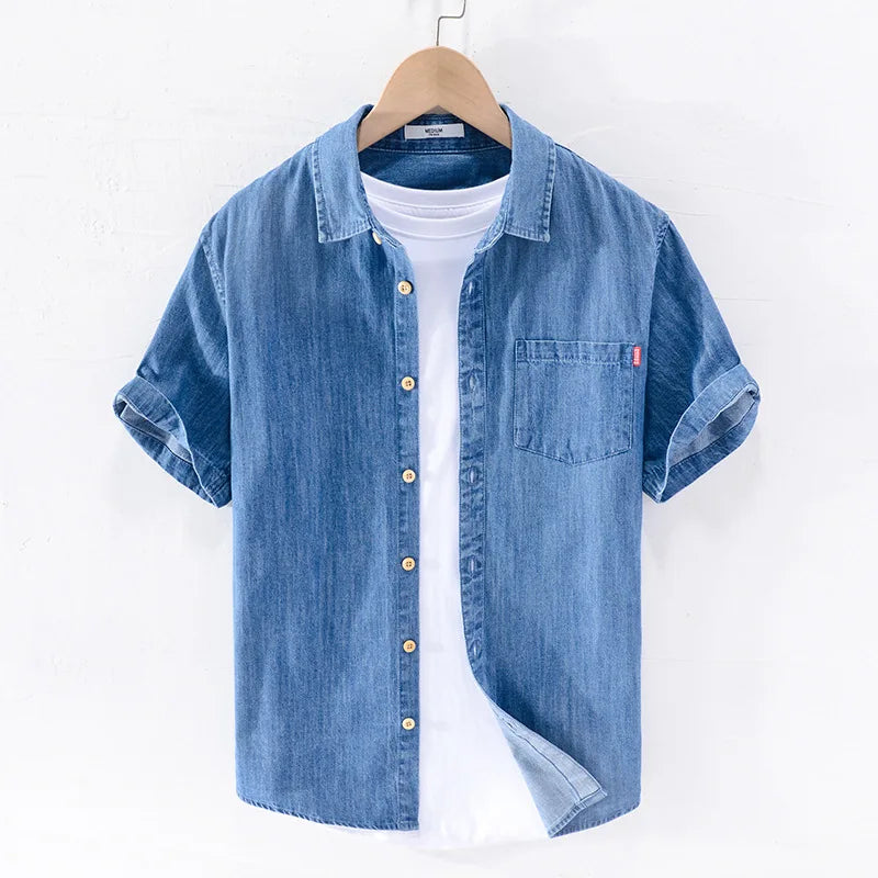 Cotton Oxford Casual Shirt Minha loja