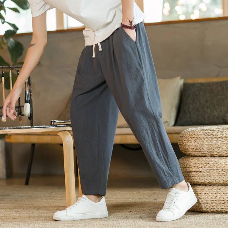 Calf-Length Trousers Minha loja