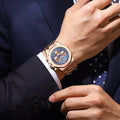 Men's Quartz Chronograph Watch Minha loja