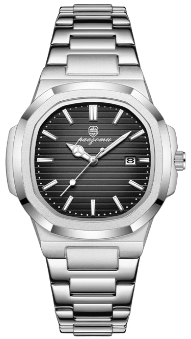 Men's Square-Face Watch Minha loja