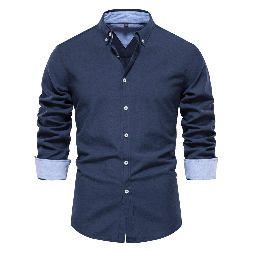 Men’s Cotton Blend Shirt Minha loja