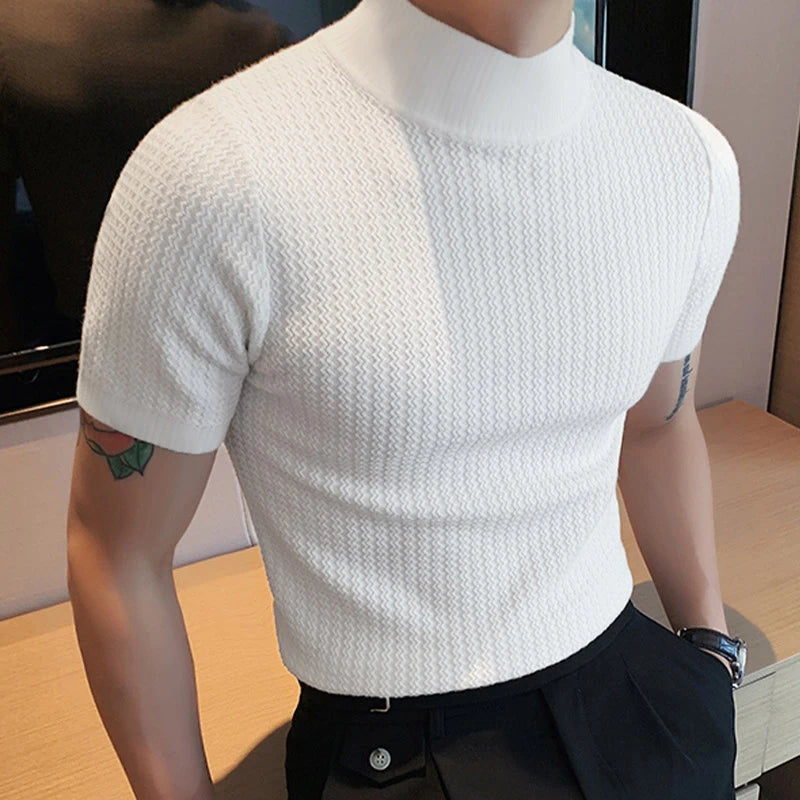 Men's Casual Turtleneck Minha loja