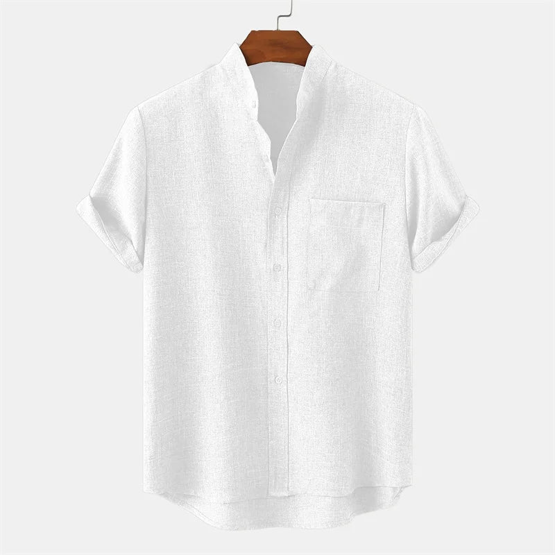 Casual Linen Shirt Minha loja