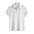 Men's Casual Stand Collar Shirt Minha loja