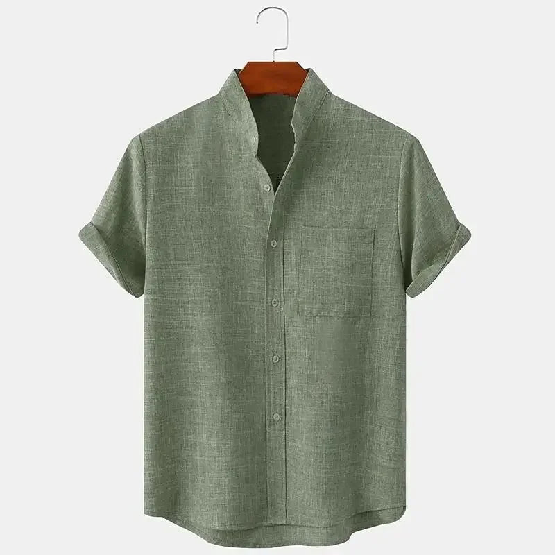 Short Sleeve Casual Shirt Minha loja