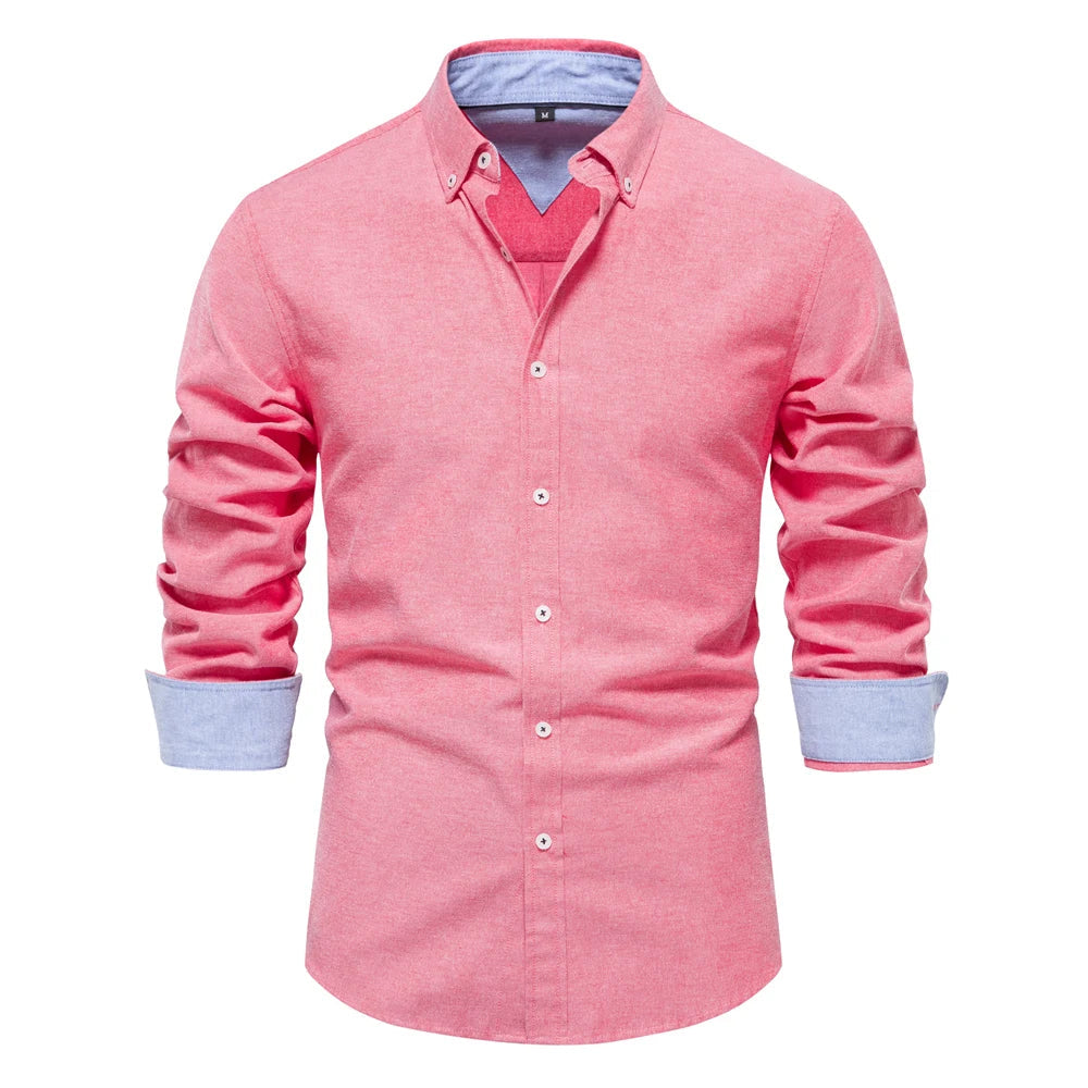 Men’s Cotton Blend Shirt Minha loja