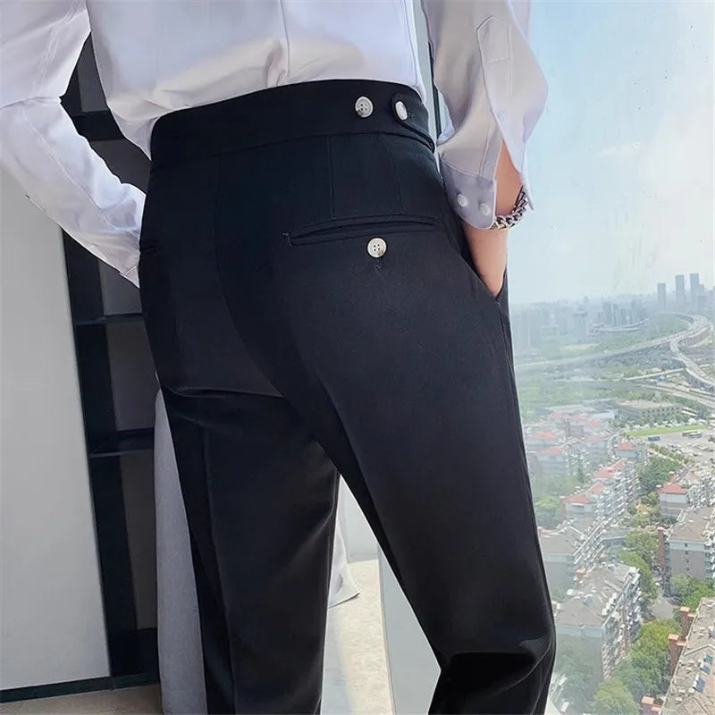 Smart Casual Suit Pants Minha loja