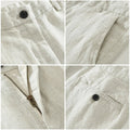 Men's Casual Linen Trousers for Summer Minha loja