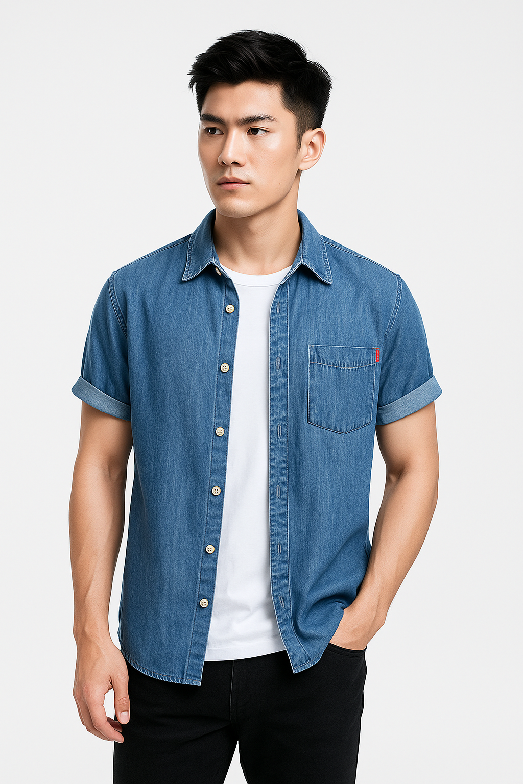 Cotton Oxford Casual Shirt